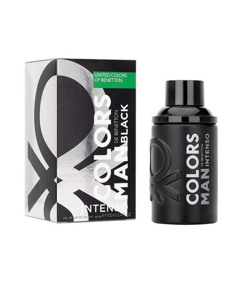 Perfume Colors Black Intenso Benetton Hombre 100 ml EDP