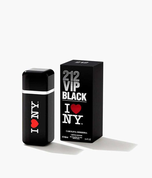 Perfume Carolina Herrera 212 VIP Black I Love NY Hombre 100ml EDP