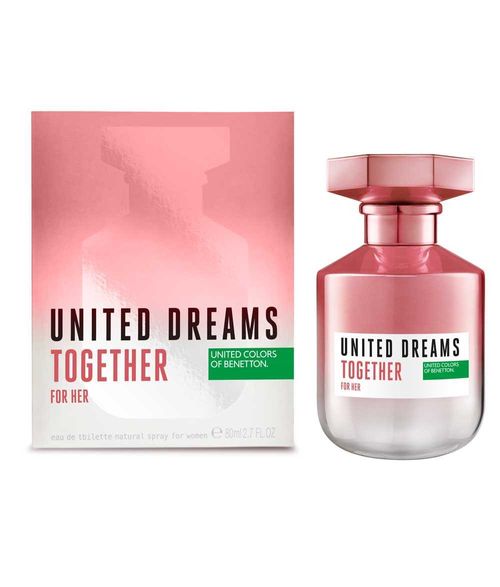 Perfume Benetton United Dreams Together Mujer 80 ml EDT