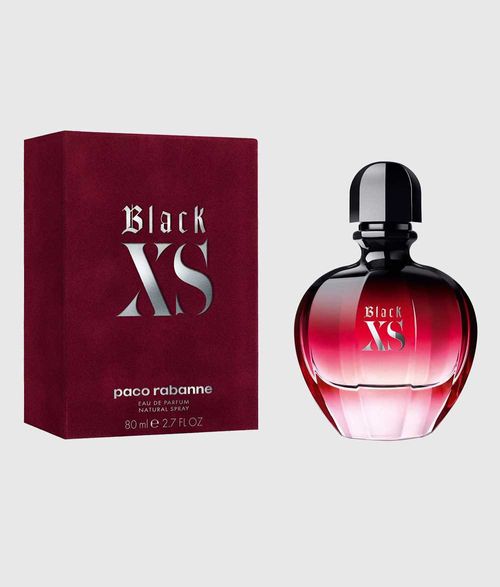 Perfume Paco Rabanne Black Xs Mujer 80ml EDP